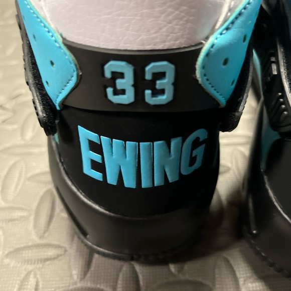 Ewing Athletics Rogue White Black Cyan Blue Patrick Ewing Basketball Sho… - Picture 8 of 13